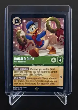 Disney Lorcana - Donald Duck - Fred Honeywell - Winterspell Non-Foil 93/204 - Image 1