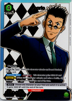 Union Arena Leorio Hunter x Hunter Alternate Art SR* UE02BT/HTR-1-092 - Image 1