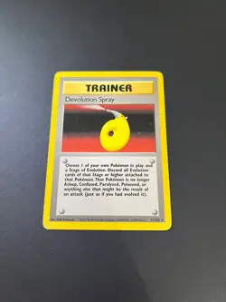 Pokemon TCG Devolution Spray Base Set 72/102 Regular Rare Pokemon Trading Card - Image 4