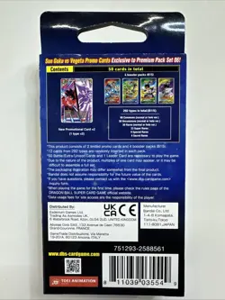 Dragon Ball Super Card Game: Saiyan Showdown - Premium Pack Set 811039035549 - Image 2