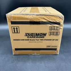 DIGIMON CARD GAME: Time Stranger Booster Box BT24 English 12 Box Sealed Case - Image 1