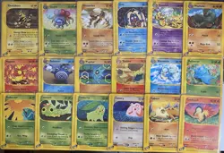 Pokemon Card Collection Lot WOTC 1400+ Base - Aquapolis 1st Edition Holo Rare - Image 3