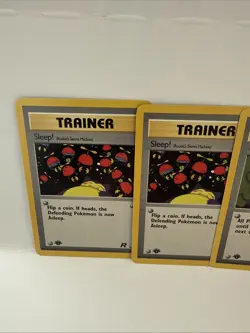 SLEEP! - 79/82 - Goop Gas Attack -1st Edition Team Rocket - Pokemon Card Lot - Image 2