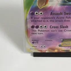 Pokemon TCG Gallade EX Ultra Rare Holo XY Black Star XY45 LP Card - Image 5