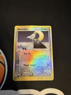 Skarmory 21/97 Pokemon Ex Dragon Reverse Holo Foil Rare E Series Card DMG - Image 1