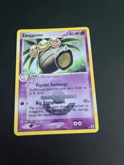 Exeggutor 5/112 Reverse Holo Fire Red Leaf Green Pokemon Card Trading Card TCG - Image 1