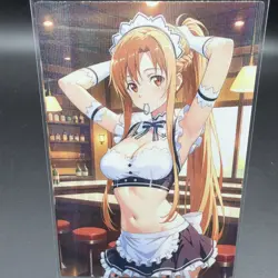 Asuna Yuuki Sword Art Online Anime Waifu Card Doujin ACG Goddess Holo - Image 1