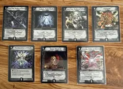 Duel Masters DM-06 Stomp-A-Trons of Invincible Wrath 7 Card Lot MP-LP - Image 1