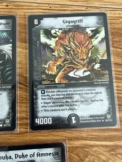 Duel Masters DM-06 Stomp-A-Trons of Invincible Wrath 7 Card Lot MP-LP - Image 5