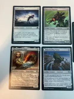 MTG Lot 6 Scarecrow Tribal Cards Construct Shapeshifter EDH Commander Build - Image 2