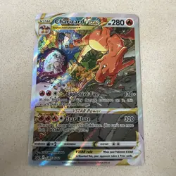 Pokemon TCG Charizard VSTAR SWSH262 Sword & Shield Promo Card Holo - Image 1