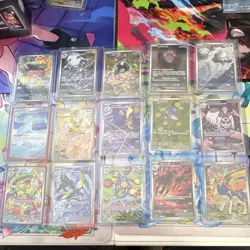 Pokemon cards full art holo foil lot 15 cards English - Image 1