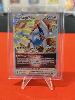 Lugia Vstar 139/195 Silver Tempest MINT/NEAR MINT Full Art Pokemon Card - Image 1