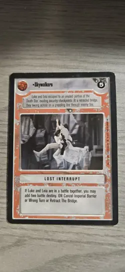 Star Wars CCG Skywalkers Premiere R Card Decipher BB - Image 1