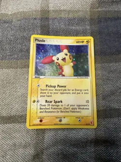 Pokemon EX Trainer Kit 2 2006 Plusle & Minun Holo Cards 6/12 Lot of 2 - Image 2