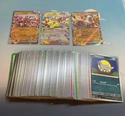 Pokemon Ascended Heroes OPENED ETB AND MINI TIN HITS AND BULK - 100 plus cards - Image 1