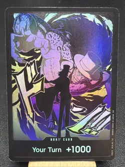 PRB-02 Don Rob Lucci FOIL The Best Vol 2 One Piece Near Mint English Card TCG S - Image 1