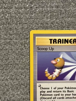 Pokemon TCG Scoop Up Trainer Base Set, Unlimited Rare Card 78/102 LP Condition - Image 4