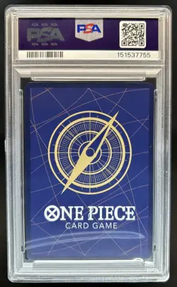 2025 One Piece Shanks Official Event Top Prize Card Rare #OP09-004 PSA 10 - Image 2