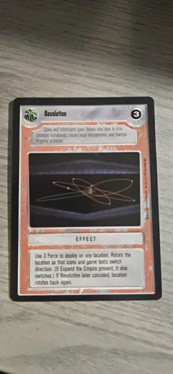 Star Wars CCG Revolution Premiere R Card Decipher BB - Image 1