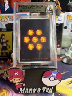 DBS Fusion World Son Goku FB04-129 Secret Rare Battle Card BGS 9.5 - Image 2