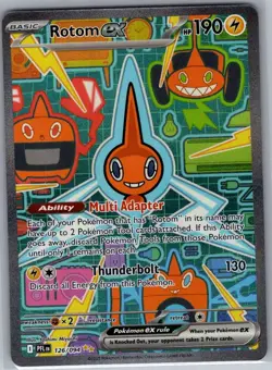Rotom ex 126/094 SIR ME02: Phantasmal Flames - Pokemon Card - NM - Image 1