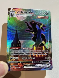 Umbreon Vmax 215/203 Alternate Alt Art Evolving Skies Custom DIY Fan Art Card - Image 2