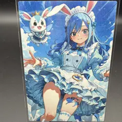 Juvia Lockser Anime Waifu Card Doujin ACG Goddess Holo - Image 2