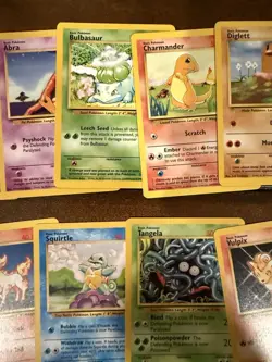93 Card Pokemon Base Set/Jungle/Fossil Card Lot Wizards of the Coast LP/MP - Image 5