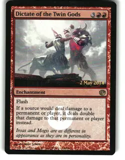 Magic the Gathering - Dictate of the Twin Gods 93 Promo - Image 1