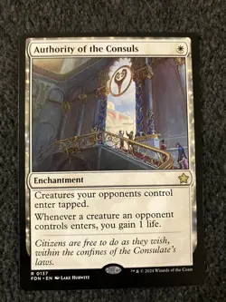 Magic The Gathering MTG - Authority of the Consuls - Foundations - Image 1