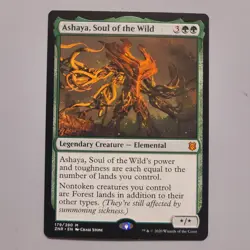 Magic | ZNR | Ashaya, Soul of the Wild | 179 | NM/M MYTHIC - Image 1