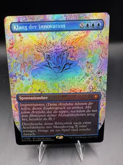 NM GERMAN FOIL Whir of Invention - Borderless Foil Special Guests - Image 1
