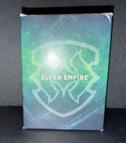 Kaldheim - Elven Empire, Sleeved. Preowned Dragon Shield Sleeve - Image 1
