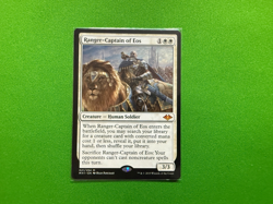 1x NM Ranger-Captain of Eos Modern Horizons MTG Ranger Captain - Image 1
