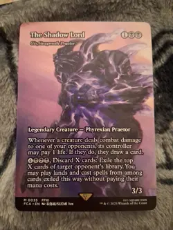 The Shadow Lord - Gix, Yawgmoth Praetor (Showcase) Final Fantasy: Through the... - Image 1