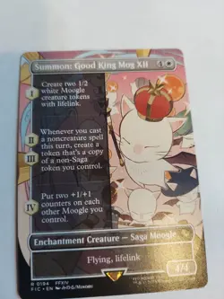 Summon: Good King Mog XII (Borderless) Commander: Final Fantasy Regular - Image 1