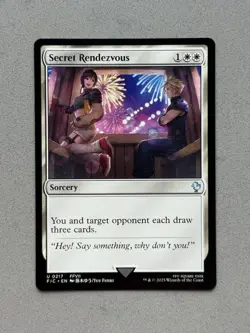Secret Rendezvous (0217) Regular - Commander: Final Fantasy Magic MTG - NM - Image 1