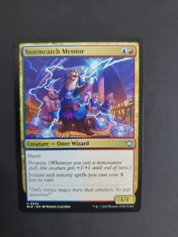 Stormcatch Mentor [Bloomburrow] Magic MTG NM - Image 1