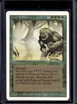 1994 Magic MTG Revised Edition Force of Nature #NNO - Image 1