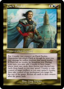 1x Dack Fayden (251) Near Mint MTG Magic - Kid Icarus - - Image 1