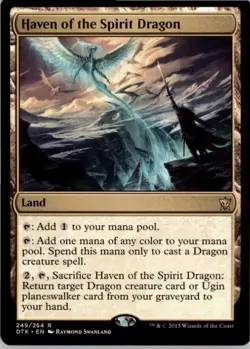 Haven of the Spirit Dragon R Dragons of Tarkir 249 NM - Image 1