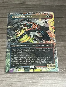 Spider-Man 2099 (0205) (Borderless) Marvel's Spider-Man Foil - Image 1