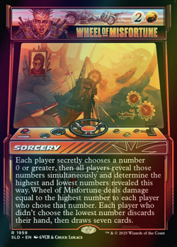 MTG Wheel of Misfortune Foil ** Secret Lair Drop ** English - Image 1