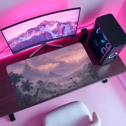 Tribal Dinosaurs Themed Playmat – Kawaii Anime Style Gaming Mat for MTG, YuGiOh - Image 4