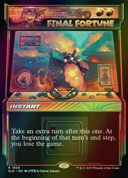 MTG Final Fortune Foil ** Secret Lair Drop ** English - Image 1