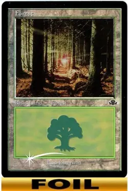 FOREST ** RETRO FOIL ** #410 - Dominaria Remastered - NM MTG - Image 1