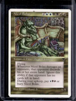 1995 Magic MTG Chronicles Nicol Bolas #NNO - Image 1