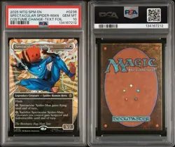2025 MTG MARVEL'S SPIDER-MAN #0236 SPECTACULAR SPIDER-MAN PSA 10 - Image 2