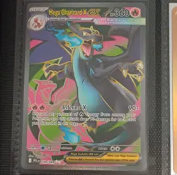 Pokemon Mega Charizard X EX Me02 Phantasmal Flames Ultra Rare Holo 109/094 EN - Image 1